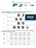 CM2 Les Fractions Exercices