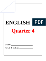 Lectures Quarter 4 Module 4.1