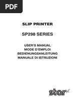 SP298 User's Manual