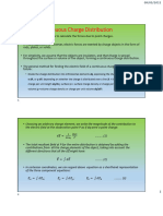 (II) Electric Field of Continuous Charge Distribution