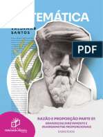 2023 - Online - Matematica - Exercicios - Aula 02 - Razão - e - Proporção 01 e Grandezas - Diretamente - e - Inversamente - Proporcionais