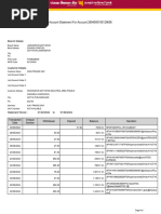 Bank Statement