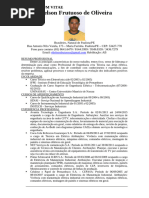 Elielson Frutuoso de Oliveira: Curriculum Vitae