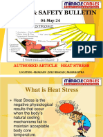 Health Safety Bullettin - Heat - Stress - May-24