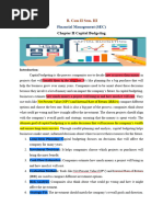 Financial Management II Unit Capital Budgeting (Highlighted)