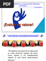 Taller de Evaluación Formativa ...