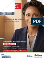 Offre Directeur Capital Humain