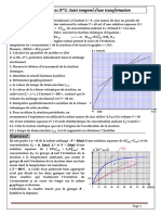 Serie D'exercices Suivi Temporel 2 Bac SM-PC