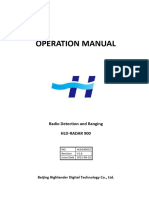 Hld1800cz HLD Radar900 Operation Manual Rev 1.6 210810