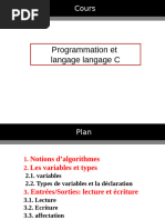 Cours de Algo Et Langage C - Etudiant