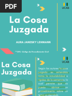 La Cosa Juzgada