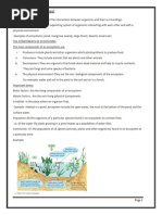 Ecosystem Notes Igcse 2023 Sept