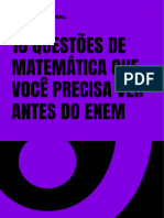 10 Questoes Matematica