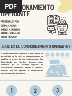 Condicionamiento Operante