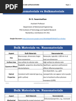 L5 - Nanomaterials Vs Bulkmaterials