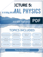 Lecture 3 Thermal Physics 1