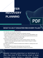 Disaster Recovery Planning