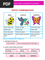 D1 A1 FICHA COM. Leemos Cuadro Comparativo de Animales