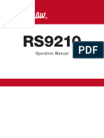 RS9210 - Operation Manual - Final