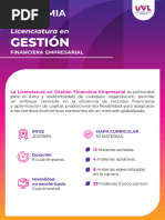 11 - LGFE - Plan de Estudios