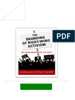 The branding of right-wing activism: the news media and the Tea Party Costley White download pdf