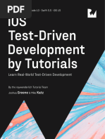 iOS Test Driven Development by Tutorials v2.0.0