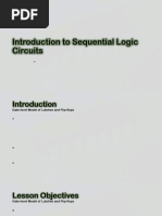 COEN 3103 Lesson 11 - Introduction To Sequential Logic Circuits