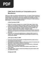 CAM: Diseño Asistido Por Computadora para La Manufactura: ¿Cómo Funciona El CAM?