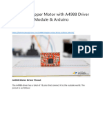 Control Stepper Motor With A4988 Driver Module
