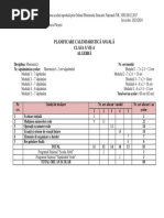 Planificare VII Anuala-Algebra 2023