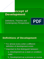 Concept of Development