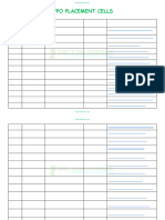 Awpo Placement Cells