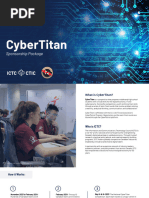 CyberTitan Sponsorship Package - 2023