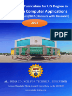 AICTE Model Curriculum BCA