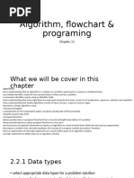 Algorithm, Flowchart & ProgramingCh11