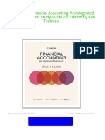 (FREE PDF Sample) (Ebook PDF) Financial Accounting: An Integrated Approach Student Study Guide 7th Edition by Ken Trotman Ebooks