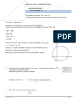 Ficha de Trabalho #5 - 10º Ano