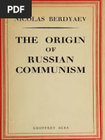 The Origin of Russian Communism - Berdiaev, Nikolai, 1874-1948