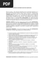 T1 Modelo de Contrato de Prestacion de Servicios