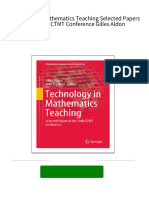 Technology in Mathematics Teaching Selected Papers of the 13th ICTMT Conference Gilles Aldon download pdf