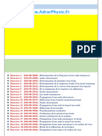 Sujet Partie Des Ondes Examens SM 2008 - 2024