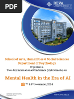 Mental Health in The Era of AI Brochure