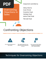 Overcoming Objections in Sales