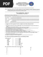 Final Exam