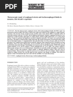 Thoracoscopic Repair of Esophageal Atresia and Tracheoesophageal Fistula in Neonates, First Decade's Experience - S. S. Rothenberg