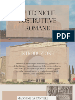 Tecniche Costruttive Romane