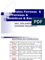 Materiales Ferroso No Ferroso