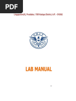 Srit Computer Networks r20 Lab Manual