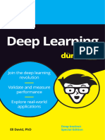 Deep Learning For Dummies 2018