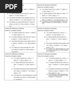 Inverse and Combined Variation Quiz